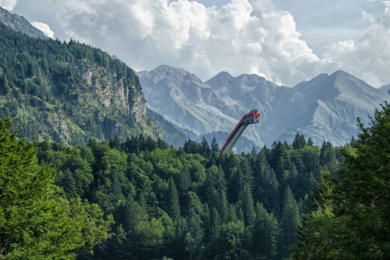 Skiflugschanze in Oberstdorf