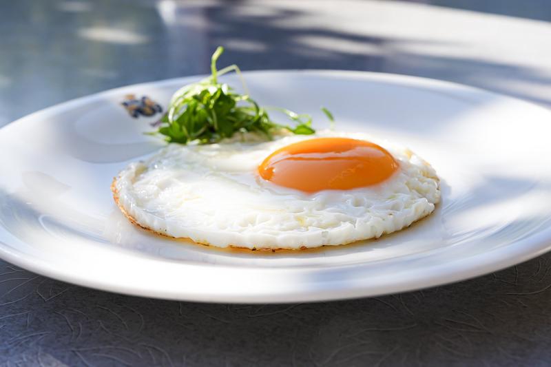 Aufnahme eines Spiegeleis