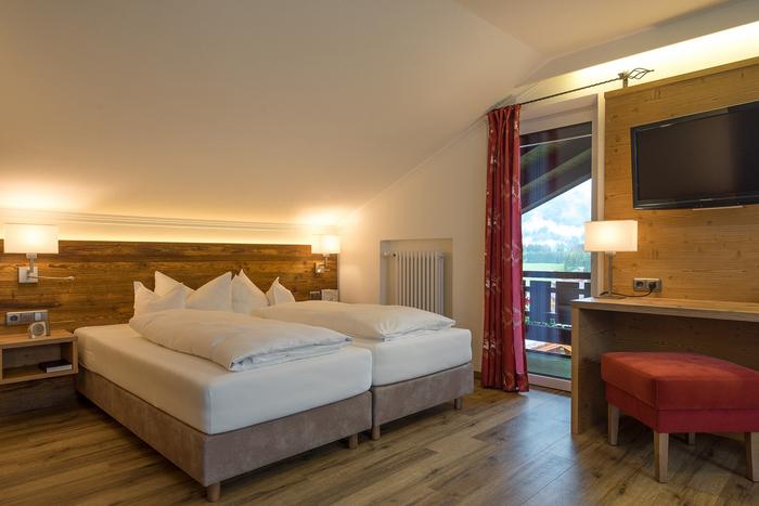 Zimmerbeispiel Doppelzimmer Trettach