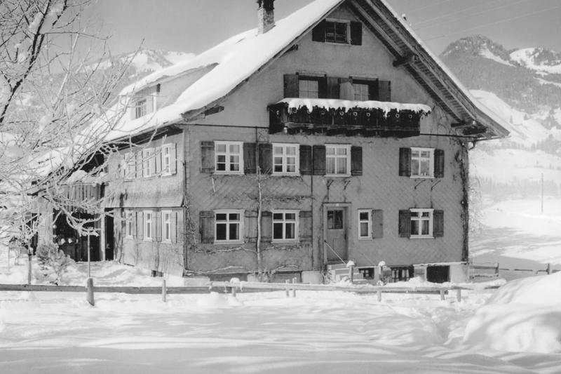 historische Aufnahme des Haus Berwanger