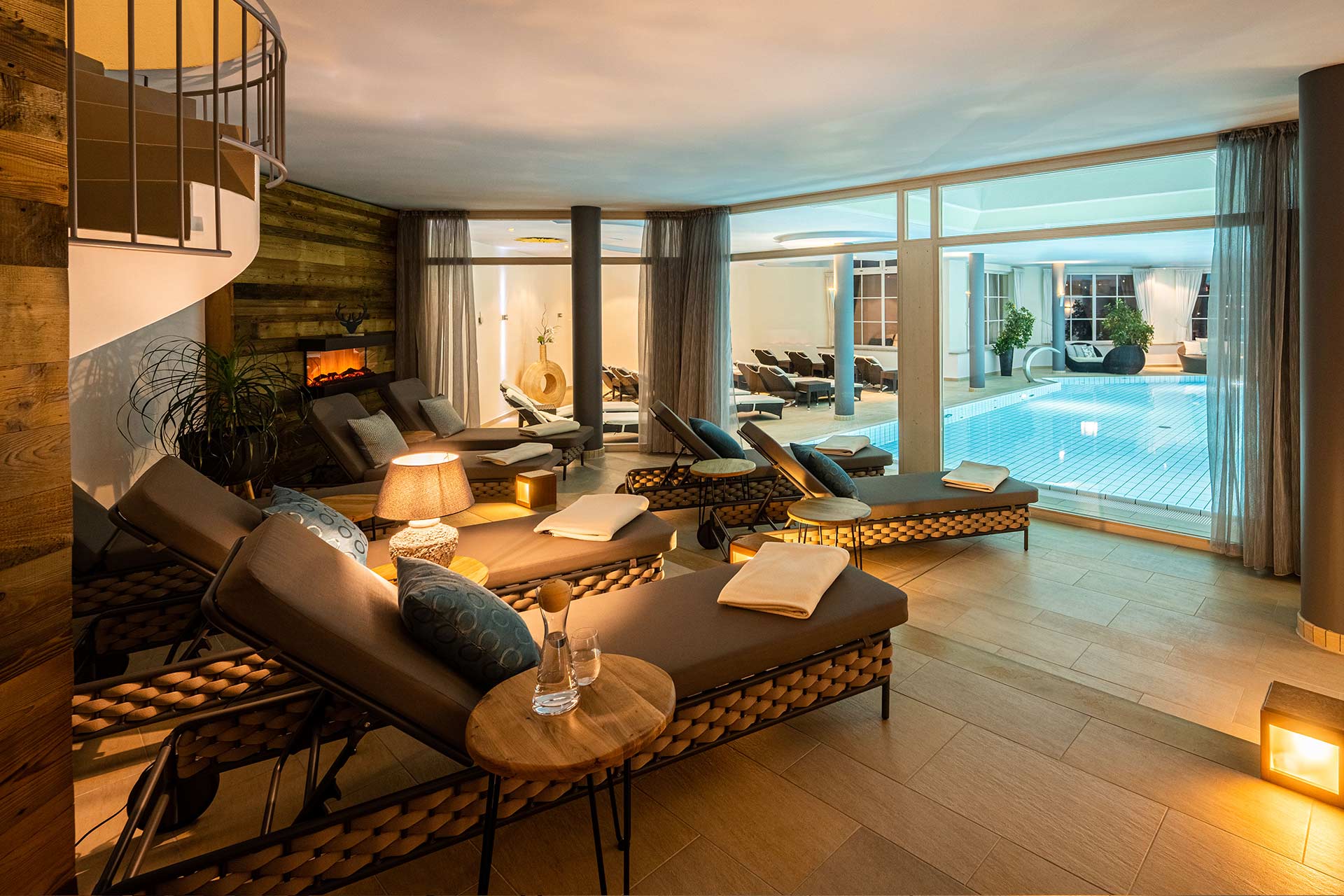 Spabereich im Hotel Berwangerhof