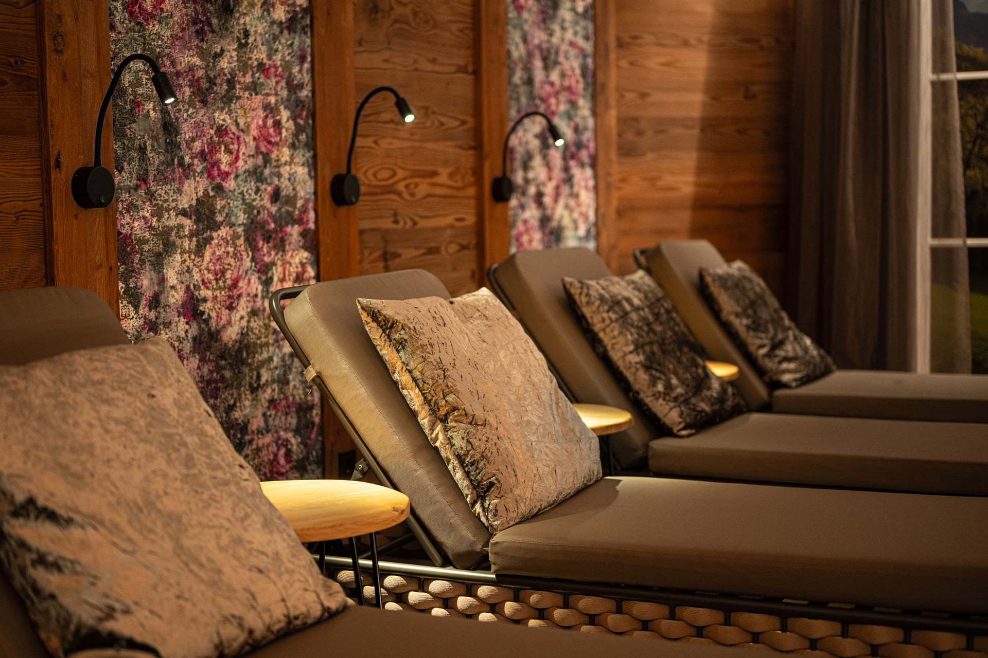 Ruhebereich im Spa des Hotel Berwangerhof