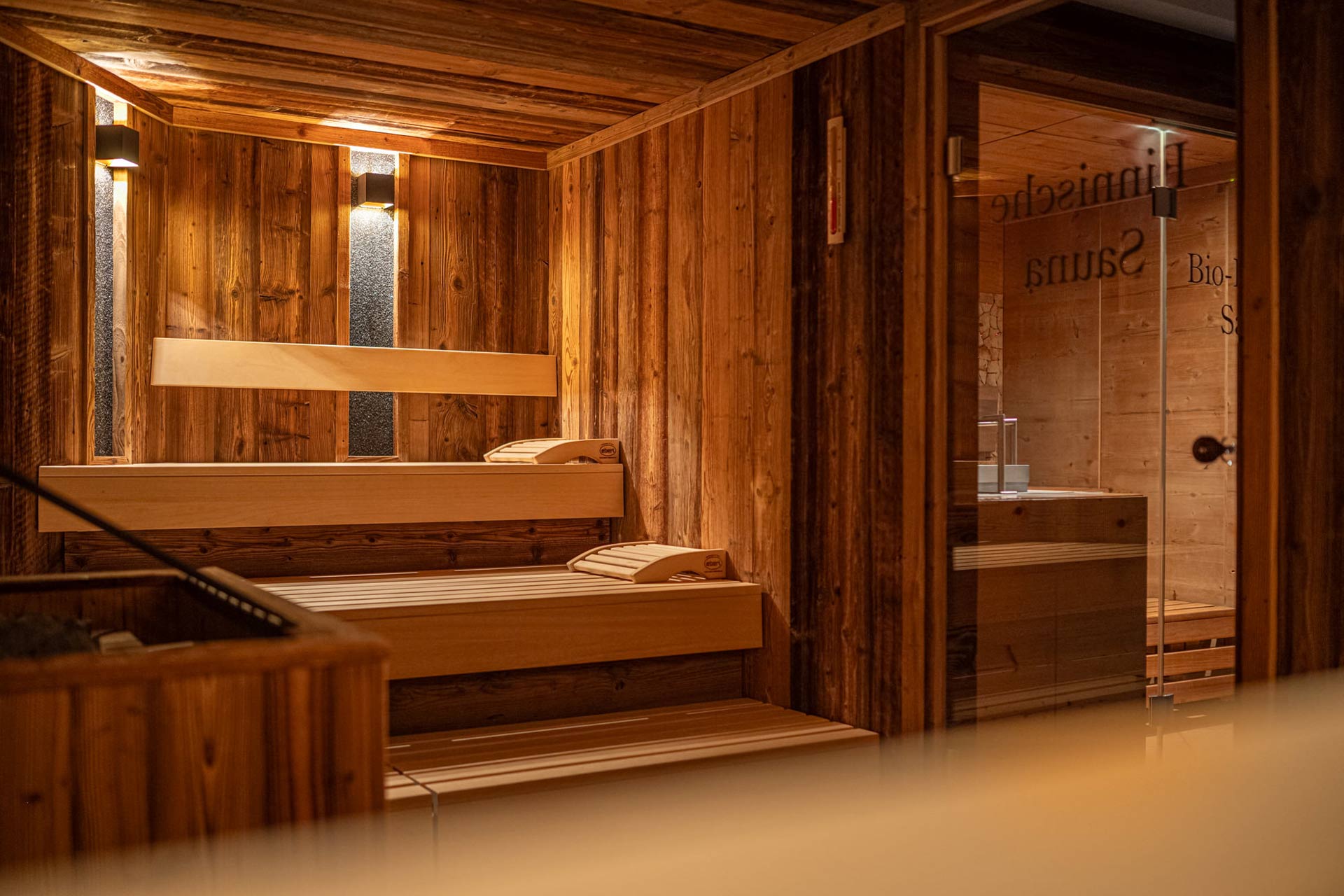 Saunabereich im Alpenspa des Hotel Berwangerhof