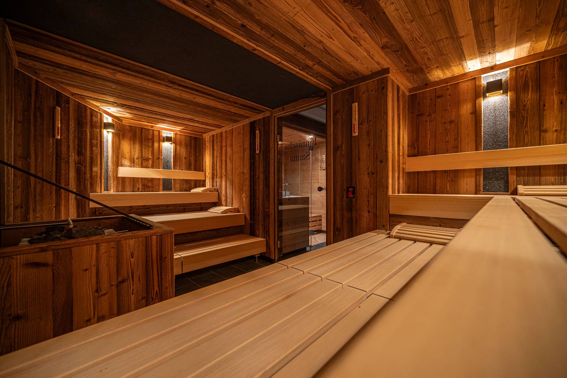 Saunabereich im Alpenspa des Hotel Berwangerhof