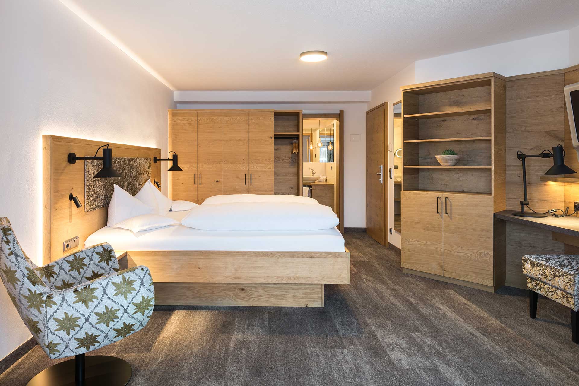 Zimmeraufnahme des Hotels